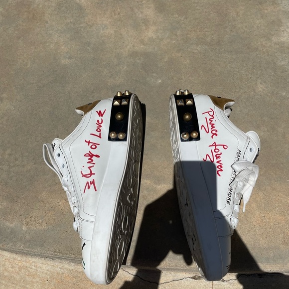 Dolce and gabanna mens PORTOFINO sneakers 10.5 43.5 eu us - Picture 4 of 8